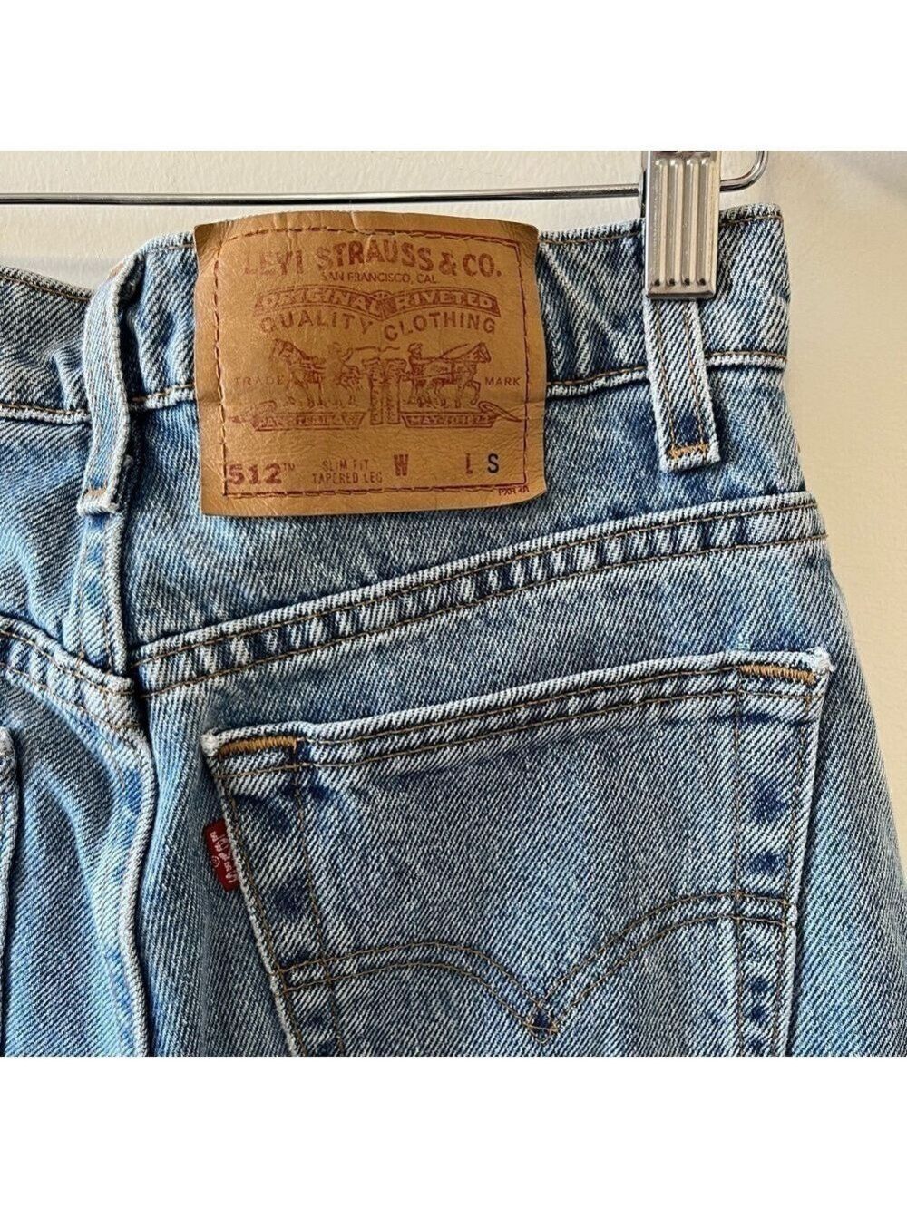 Vintage Rare 90s Levi’s Tapered Leg Jeans Size 25